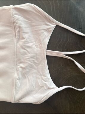 lululemon athletica Pale Pink Strappy Sports Bra